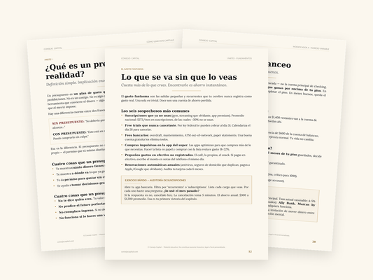 Capítulo 02 · Presupuesto