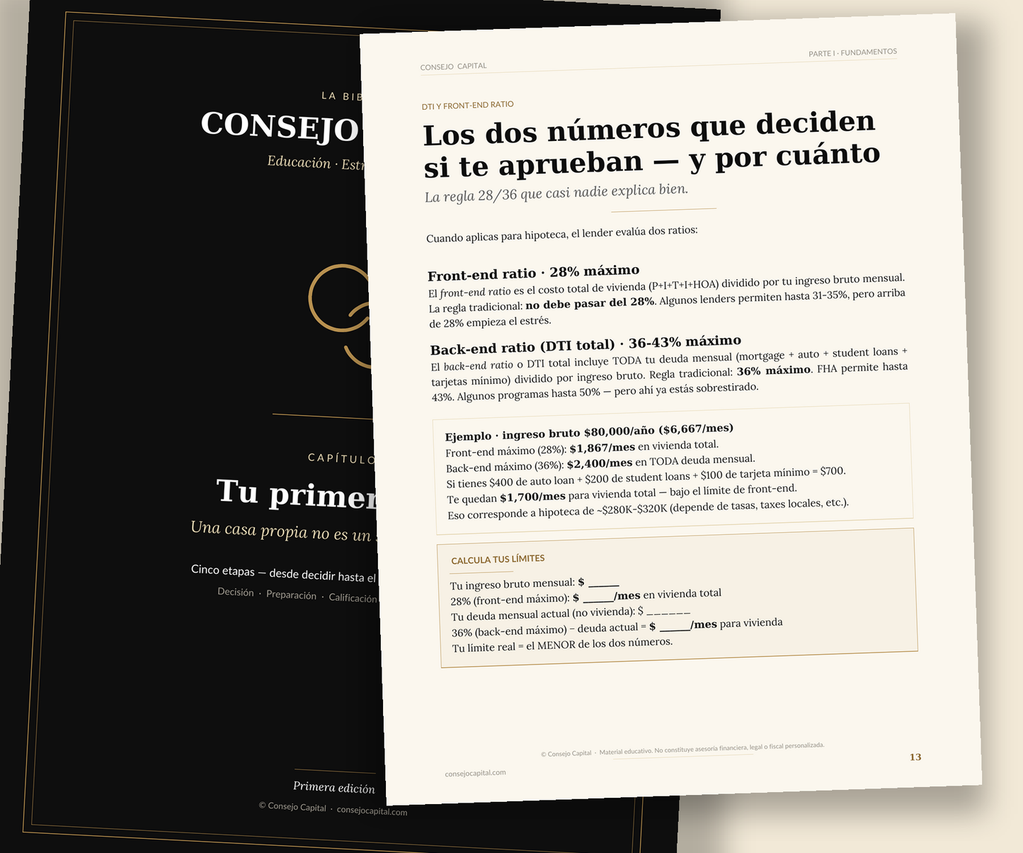 Capítulo 06 · Tu primera casa