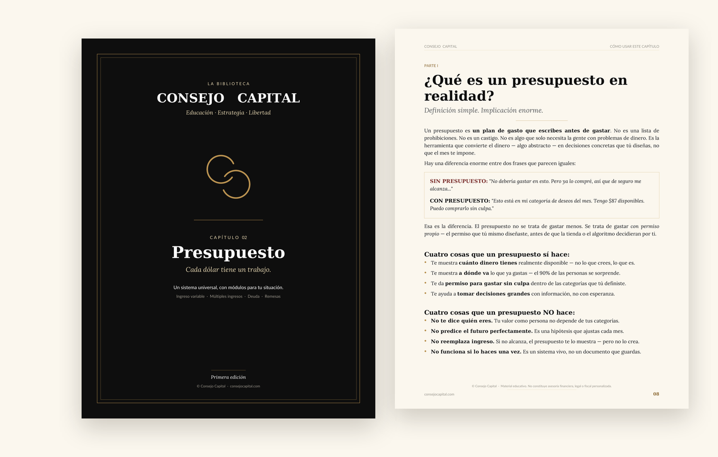 Capítulo 02 · Presupuesto