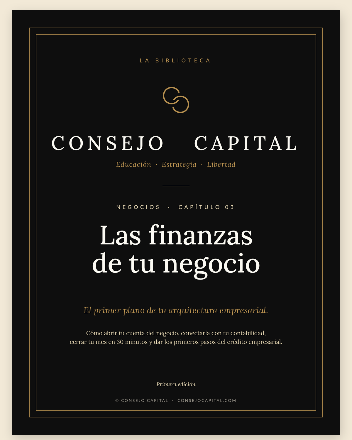 Capítulo 03 · Negocios — Las finanzas de tu negocio