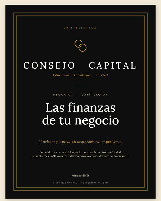 Capítulo 03 · Negocios — Las finanzas de tu negocio