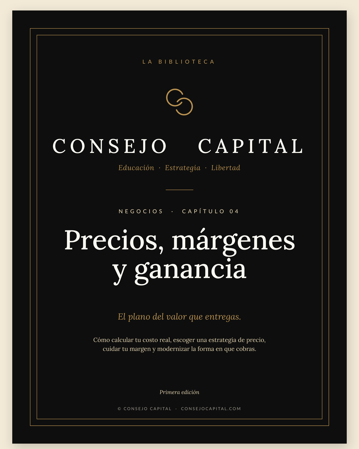 Capítulo 04 · Negocios — Precios, costos y ganancia