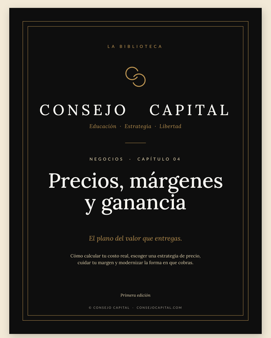 Capítulo 04 · Negocios — Precios, costos y ganancia