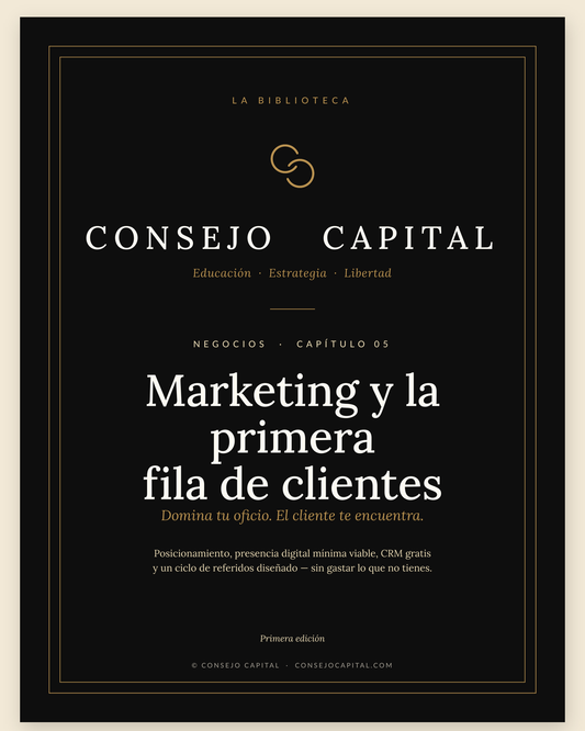 Capítulo 05 · Negocios — Cómo conseguir clientes