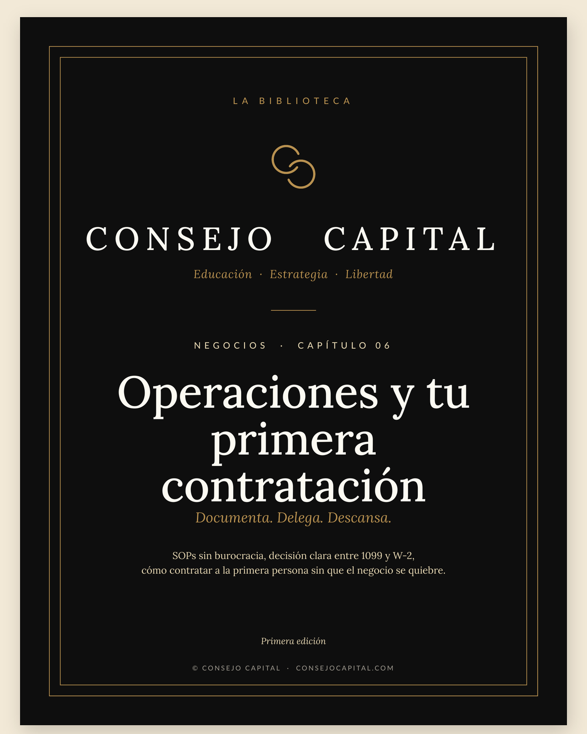 Capítulo 06 · Negocios — Operaciones, impuestos y empleados