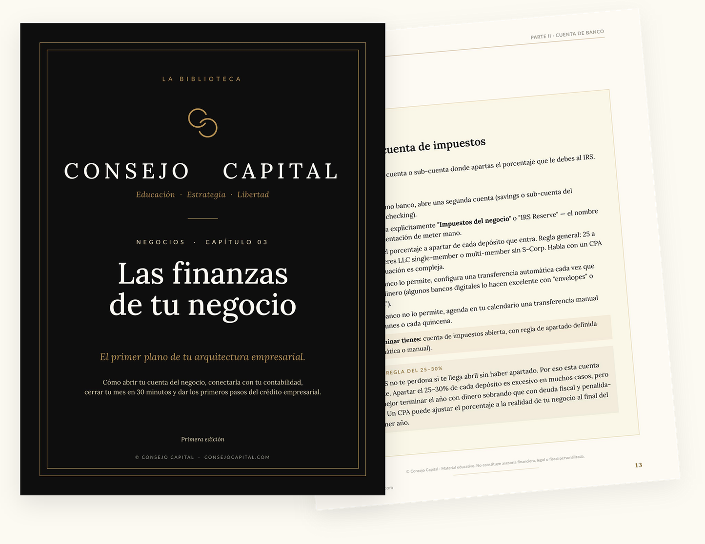 Capítulo 03 · Negocios — Las finanzas de tu negocio