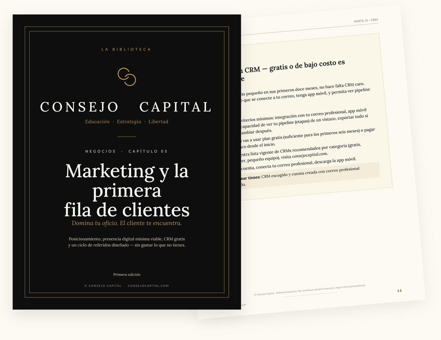 Capítulo 05 · Negocios — Cómo conseguir clientes